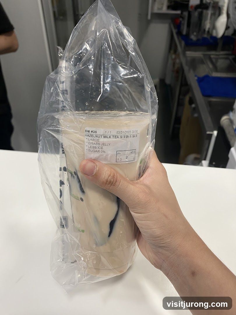 Hazelnut Milk Tea