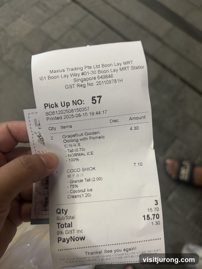Receipt