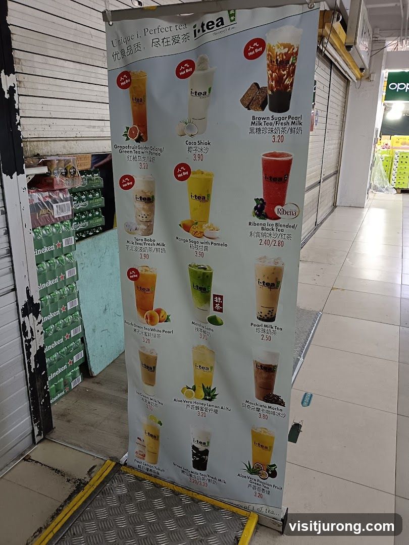 i-tea Menu