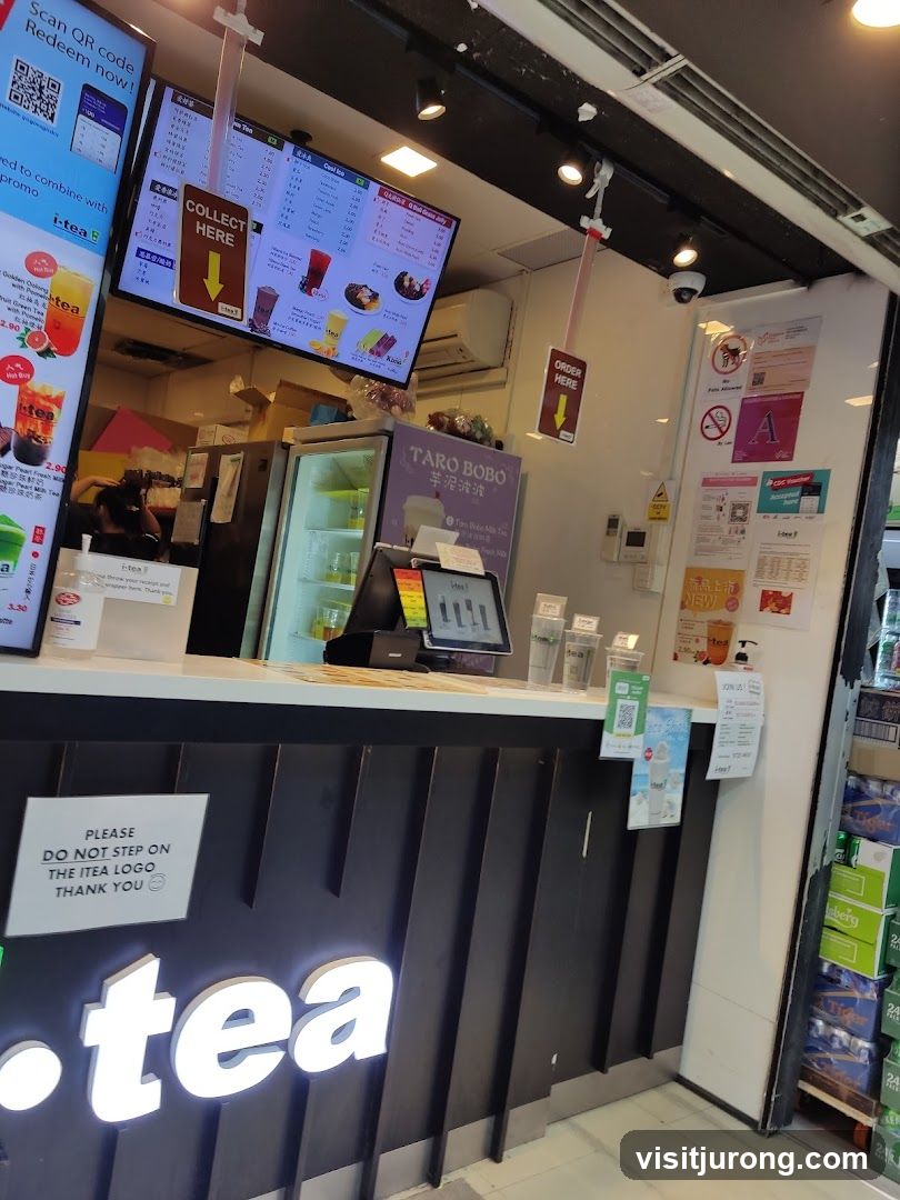 i-tea Drink Shop Counter