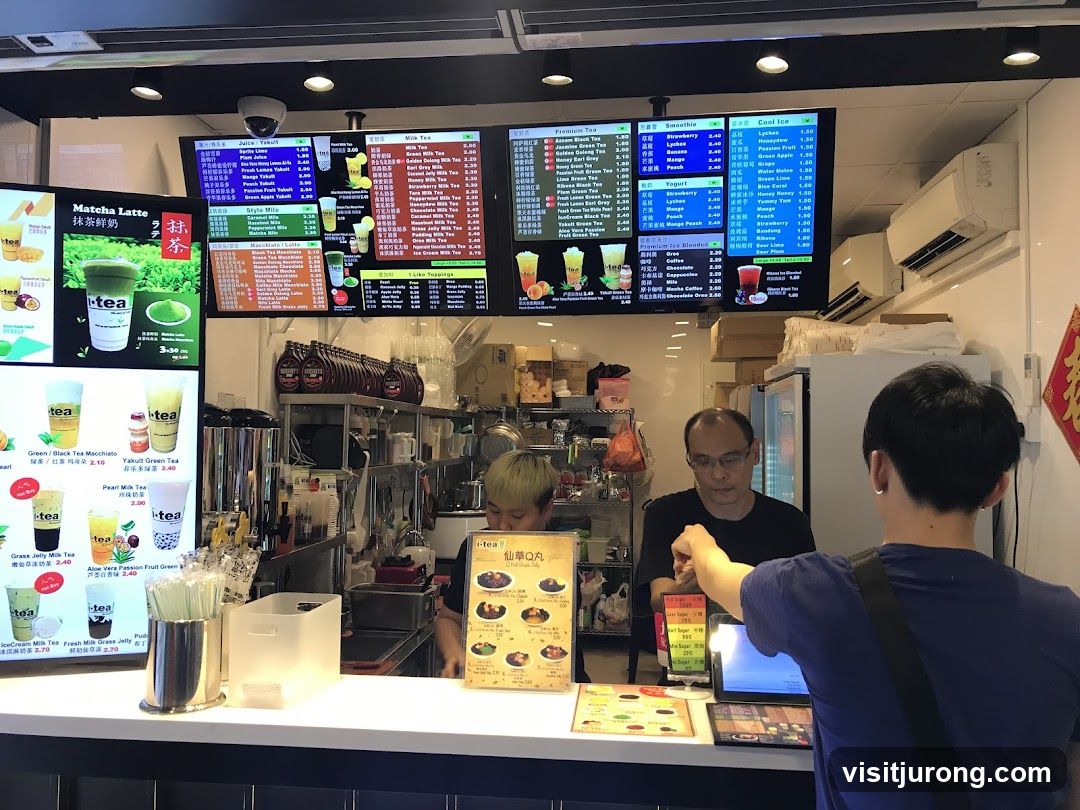 i-tea Menu