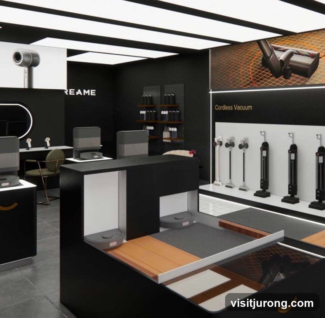 Home Appliance Store Display