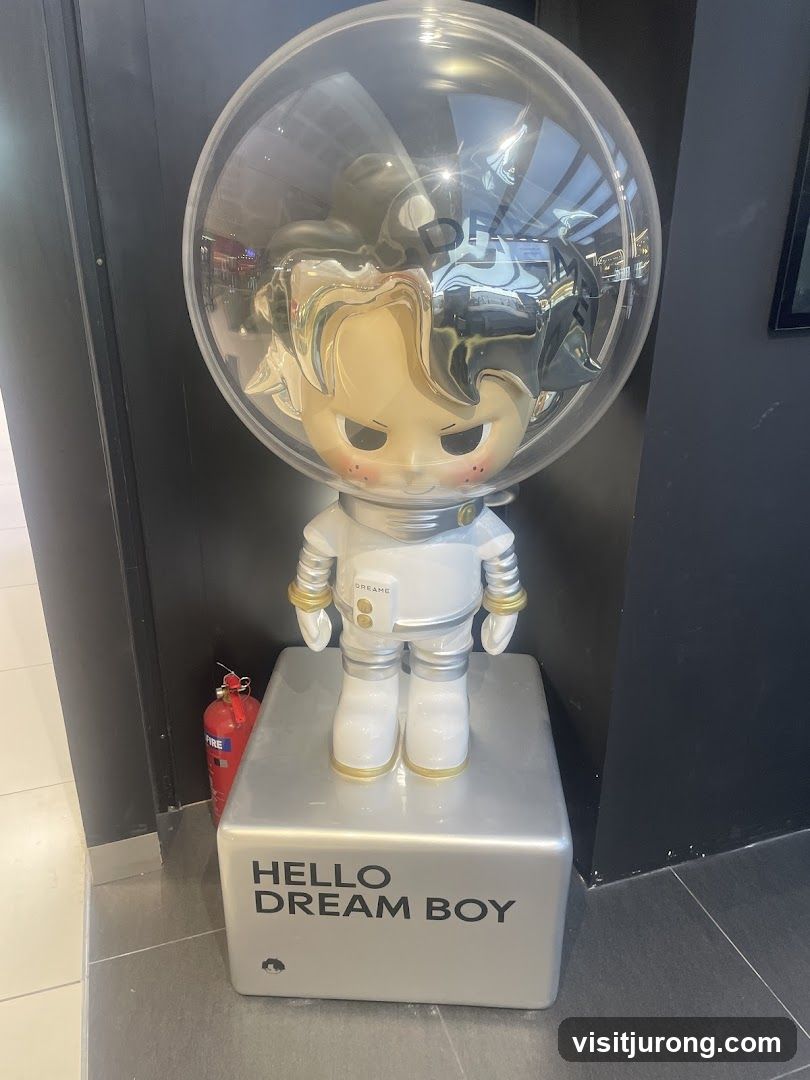 Astronaut Figure Display