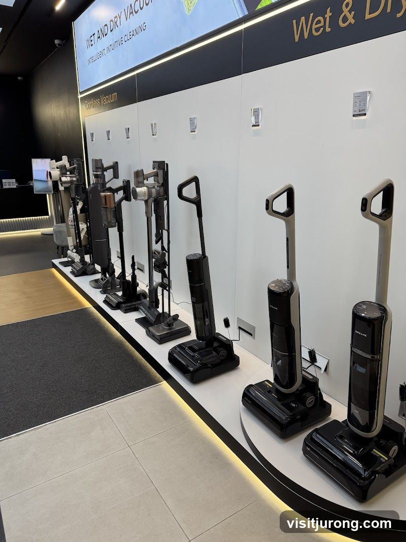 Cordless Vacuum Display