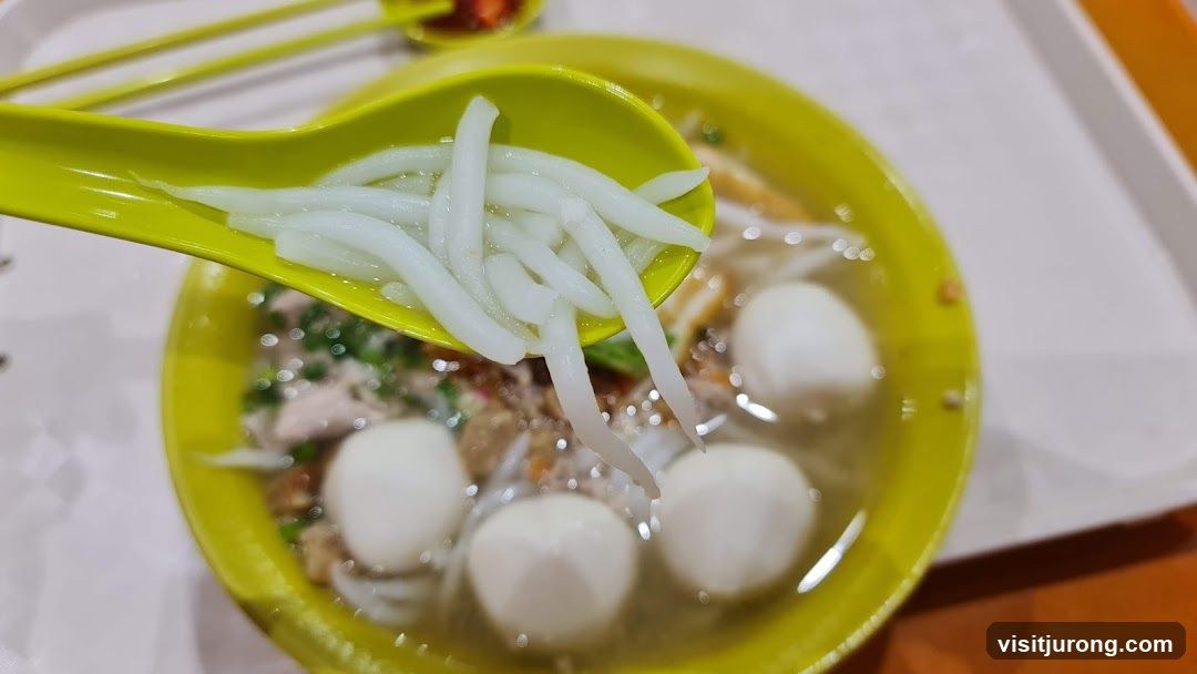 Noodle Soup with Fish Balls