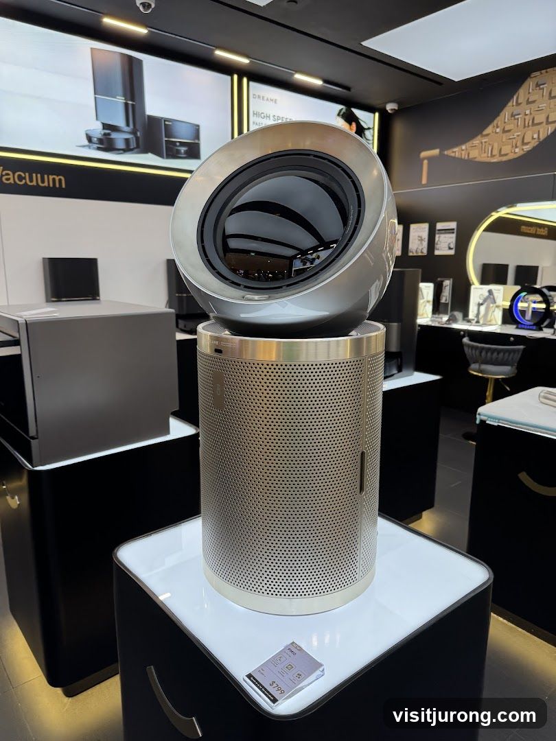 Modern Air Purifier Display