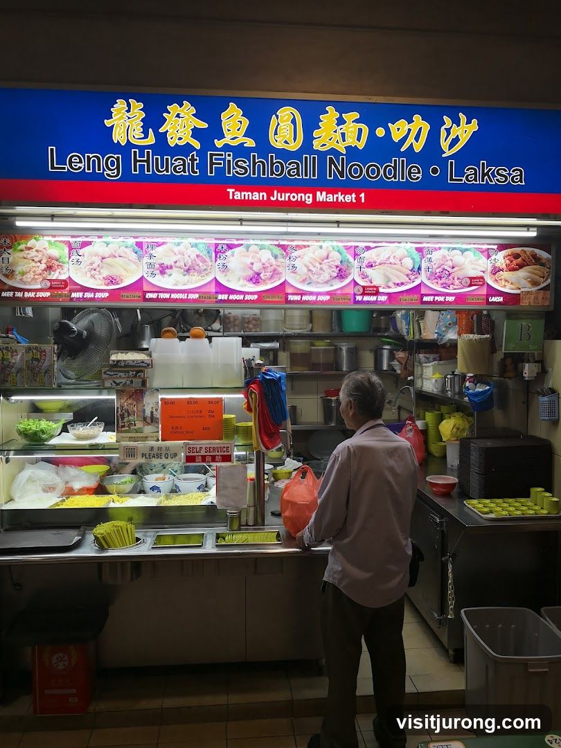 Leng Huat Fishball Noodle, Laksa 龍發魚圓麵，叻沙