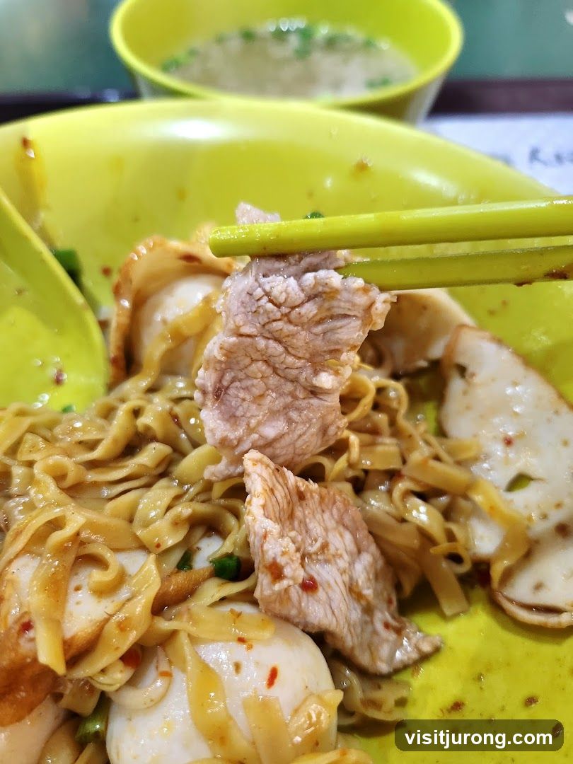 Noodles with Meat and Fish Balls