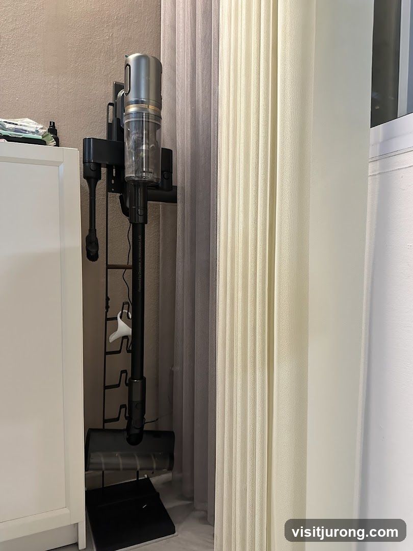 Cordless Vacuum Cleaner on Charging Stand