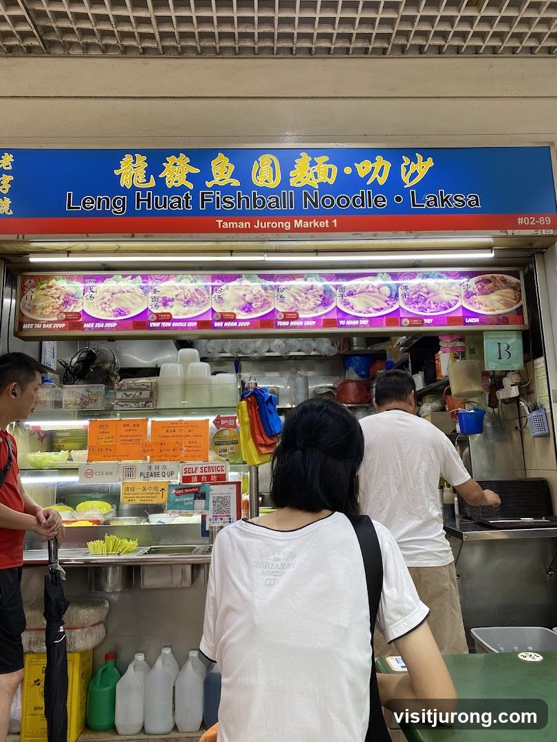 Leng Huat Fishball Noodle Laksa