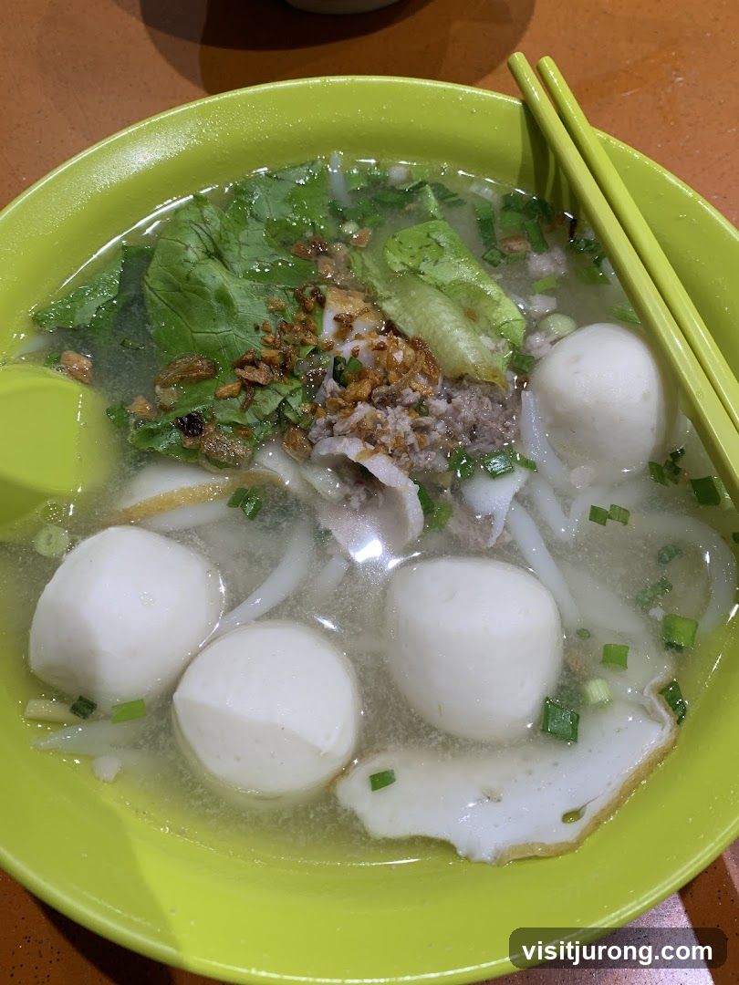 Fish Ball Noodle Soup