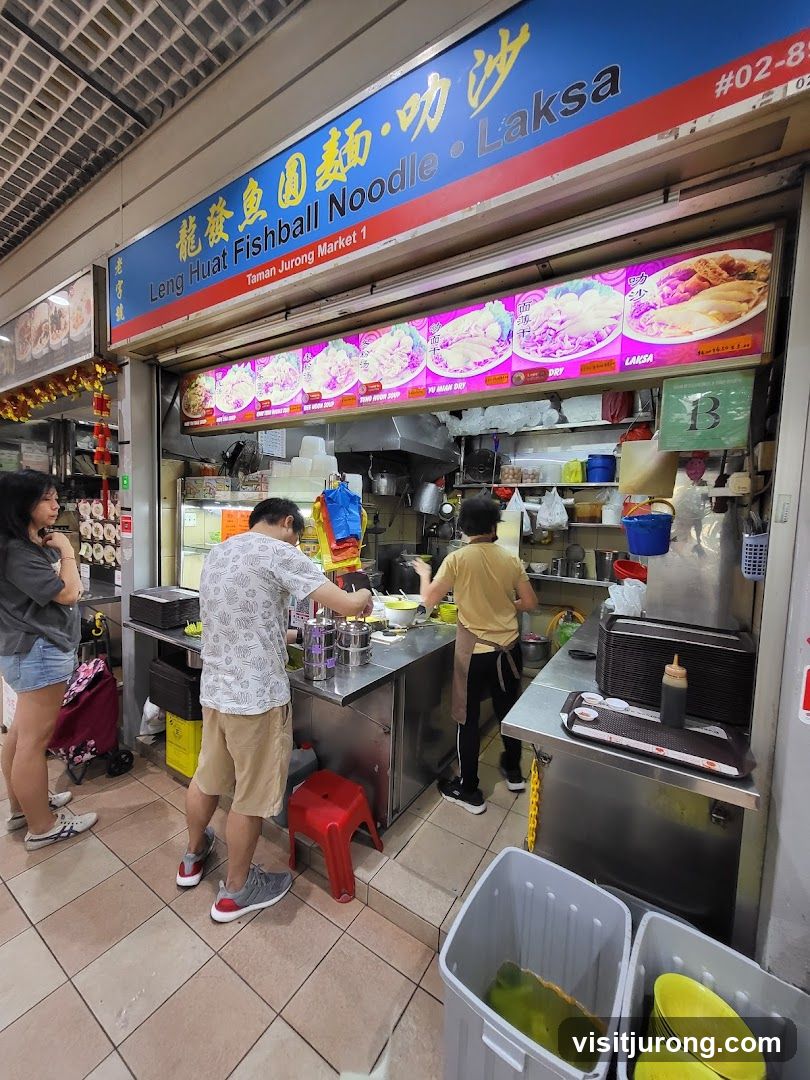 Leng Huat Fishball Noodle Laksa