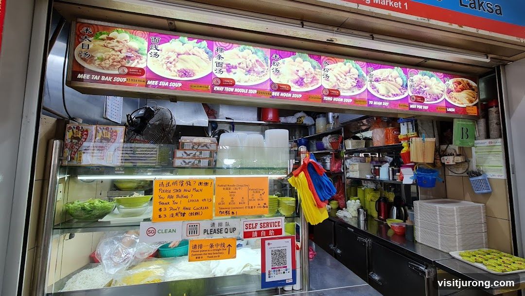 Food Stall Menu and Display