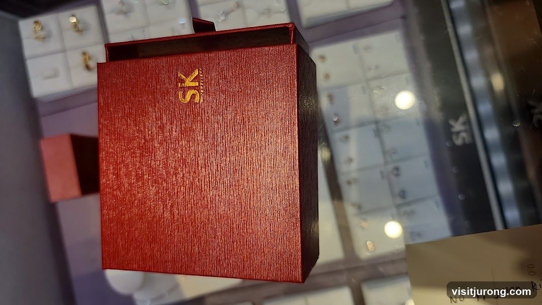 Jewelry Box with SK Logo