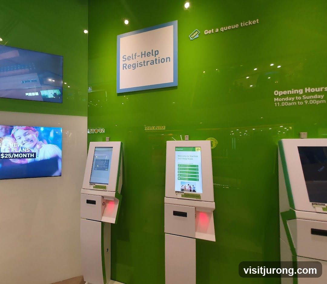 Self-Help Registration Kiosks