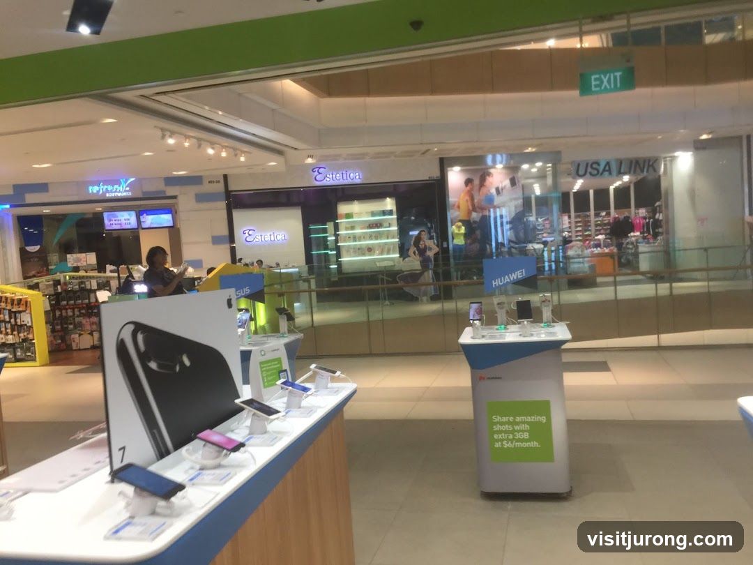 Electronics Store Display