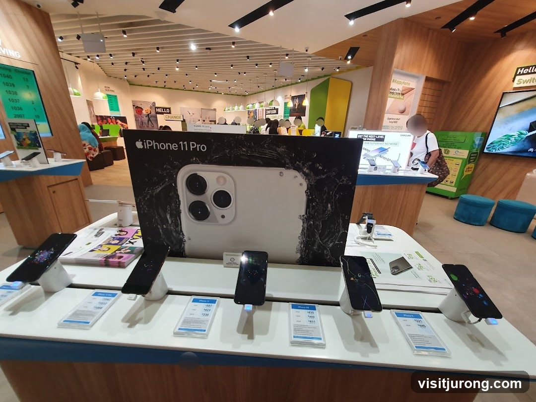 Mobile Phone Store Display