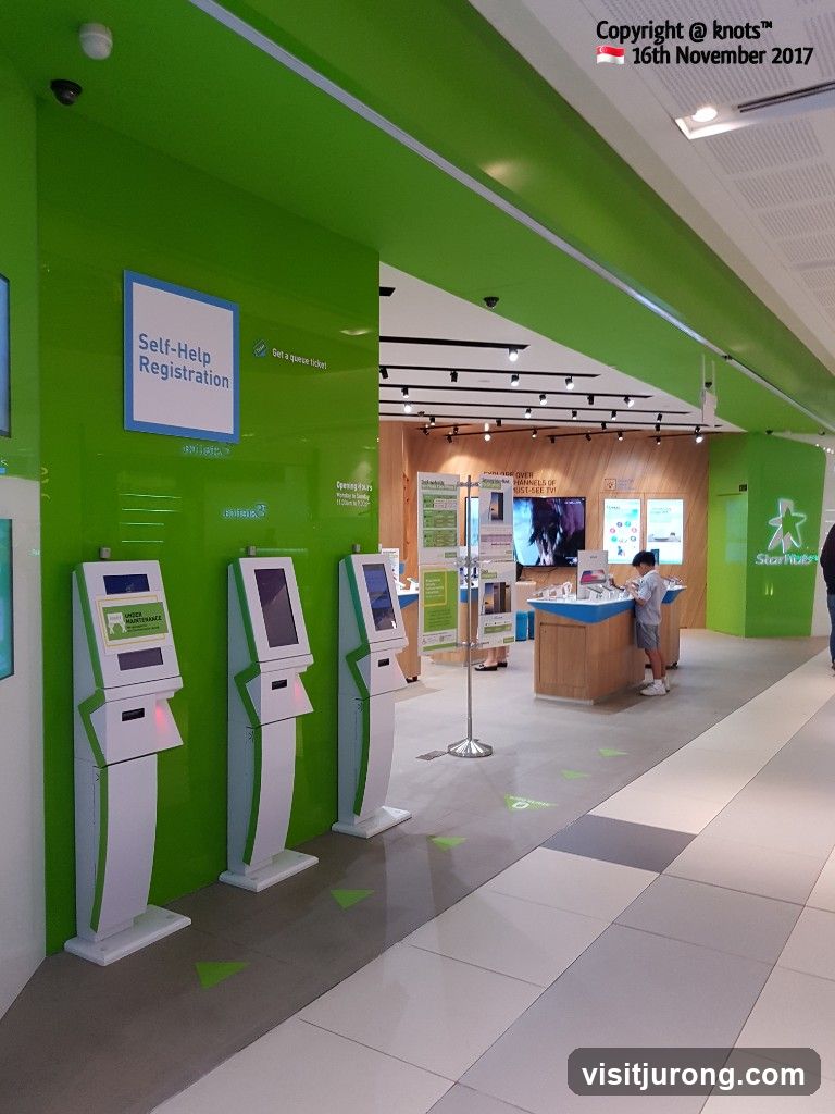Telecommunications Store Interior