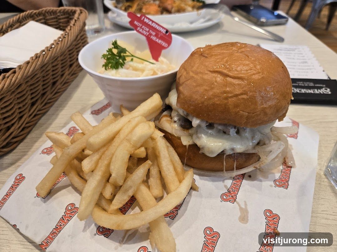 Burger and Fries