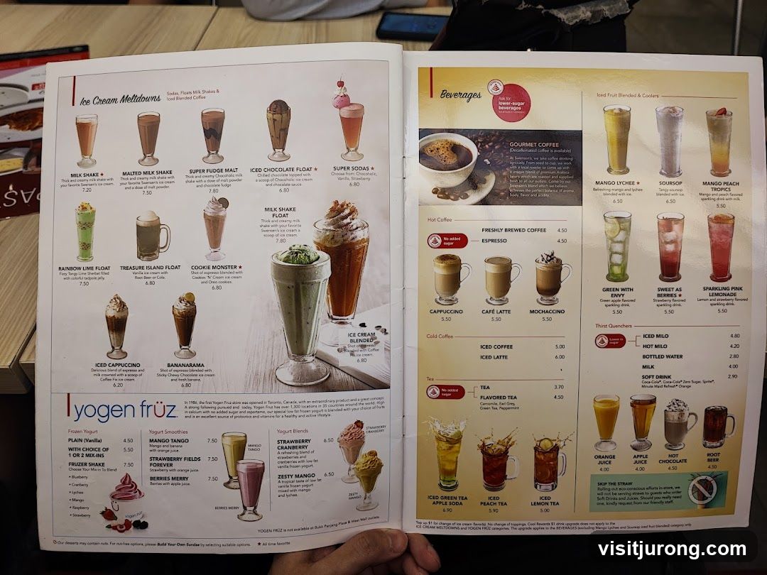 Ice Cream Meltdowns & Beverages