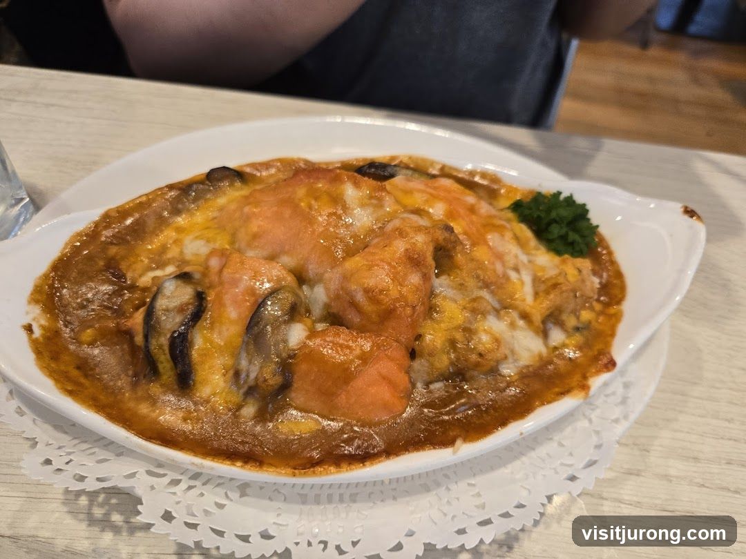 Baked Seafood Dish