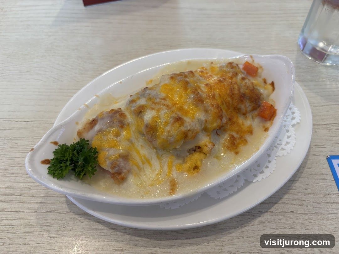 Baked Dish with Cheese