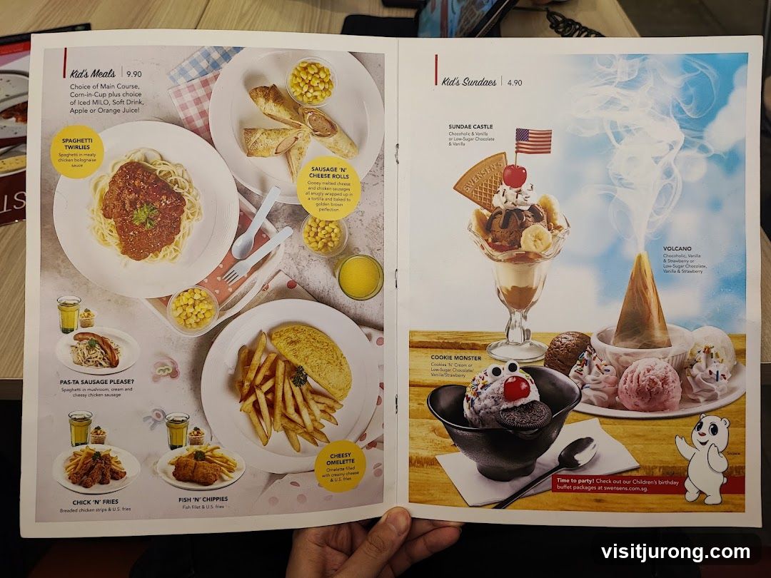 Kid's Meals & Sundaes