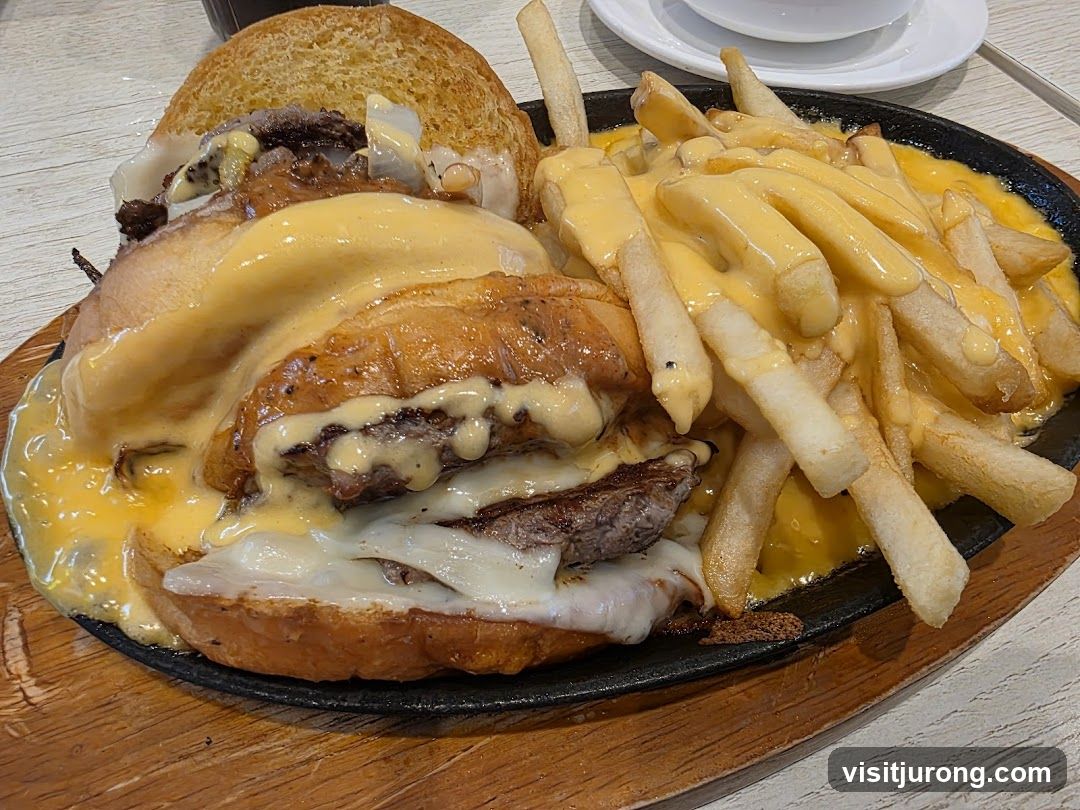 Cheeseburger and Fries