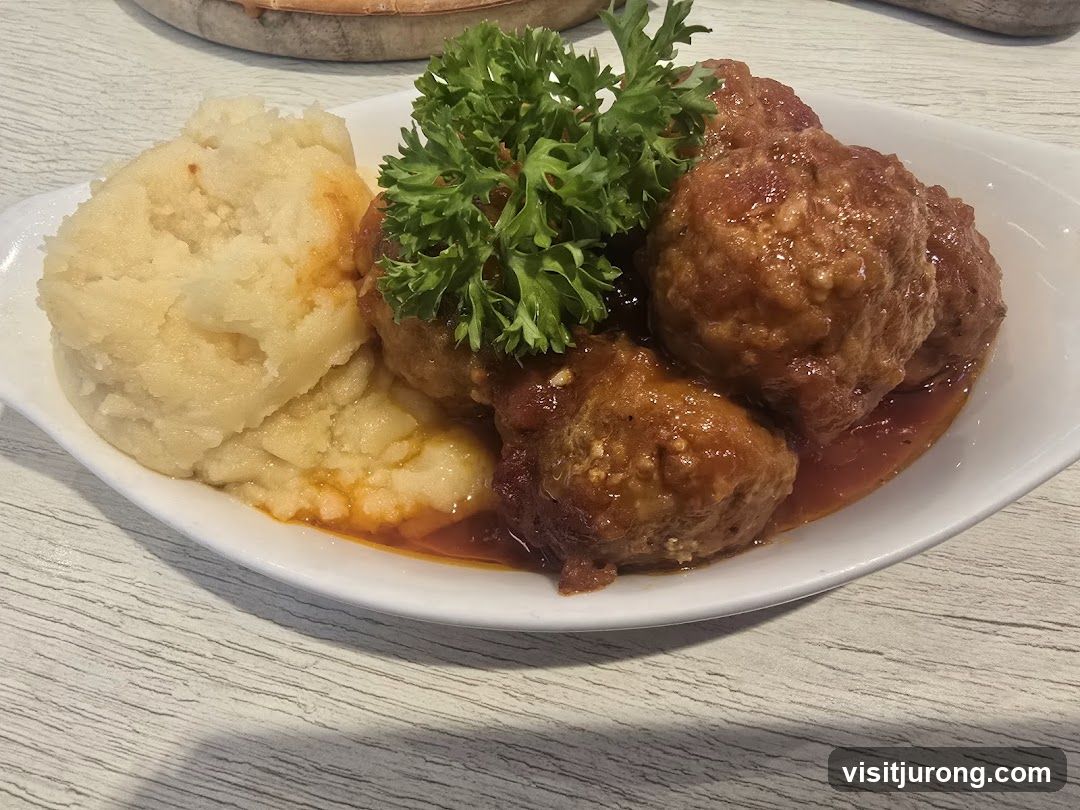 Meatballs and Mashed Potatoes