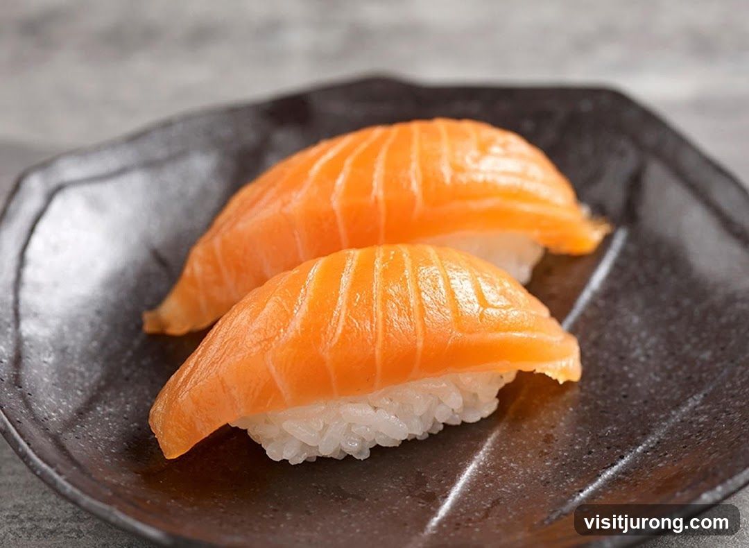 Salmon Nigiri Sushi