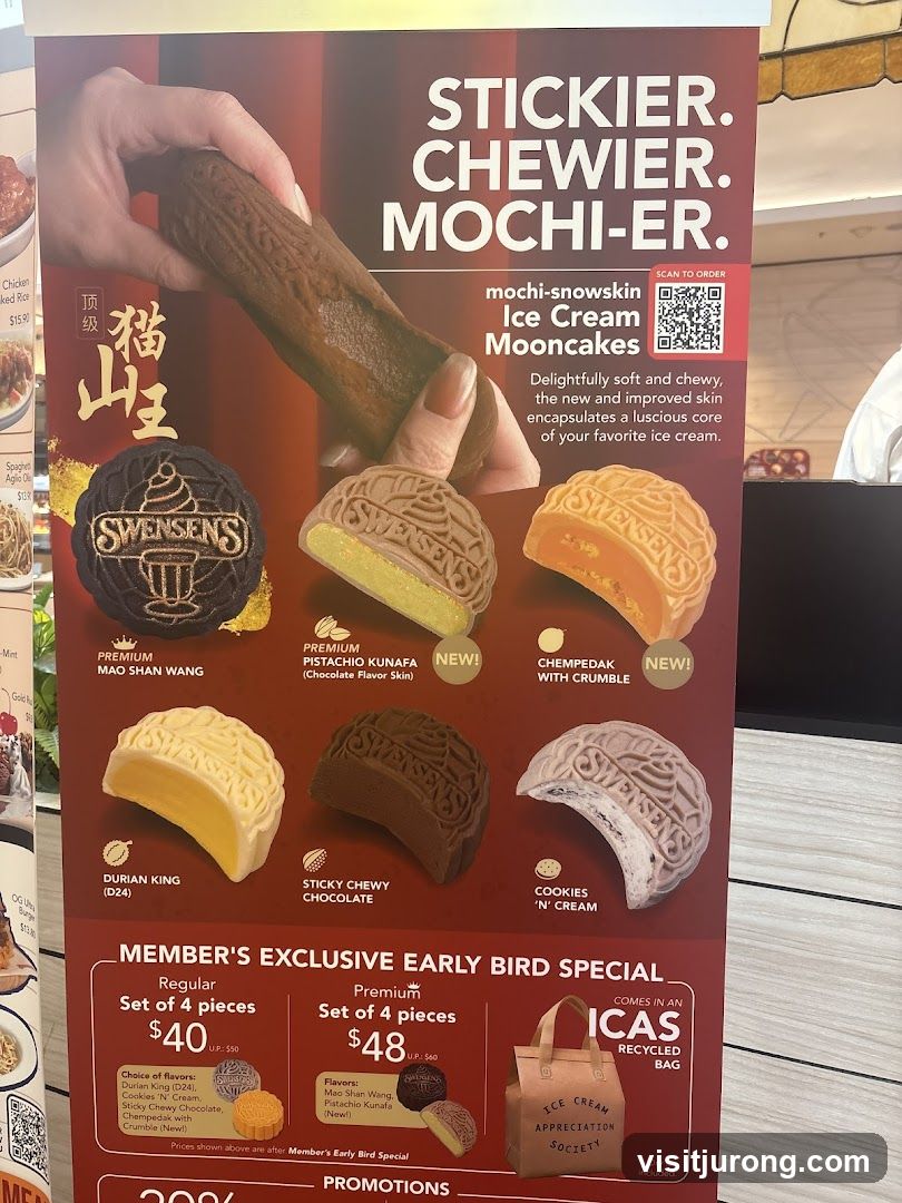 Mochi-Snowskin Ice Cream Mooncakes