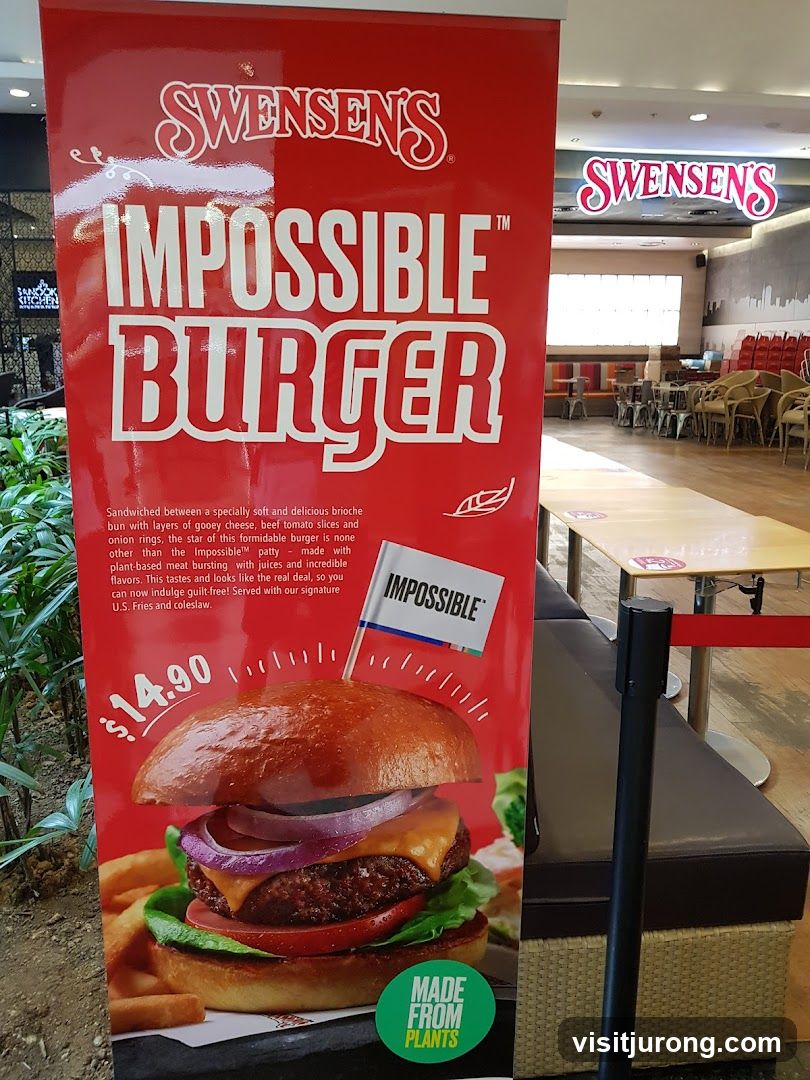 Swensen's Impossible Burger