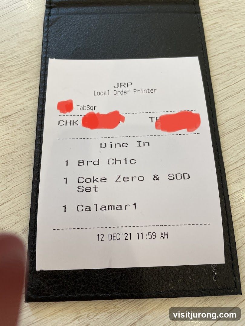 Order Receipt