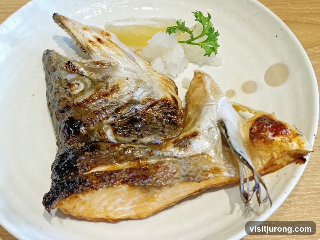 Grilled Fish Head