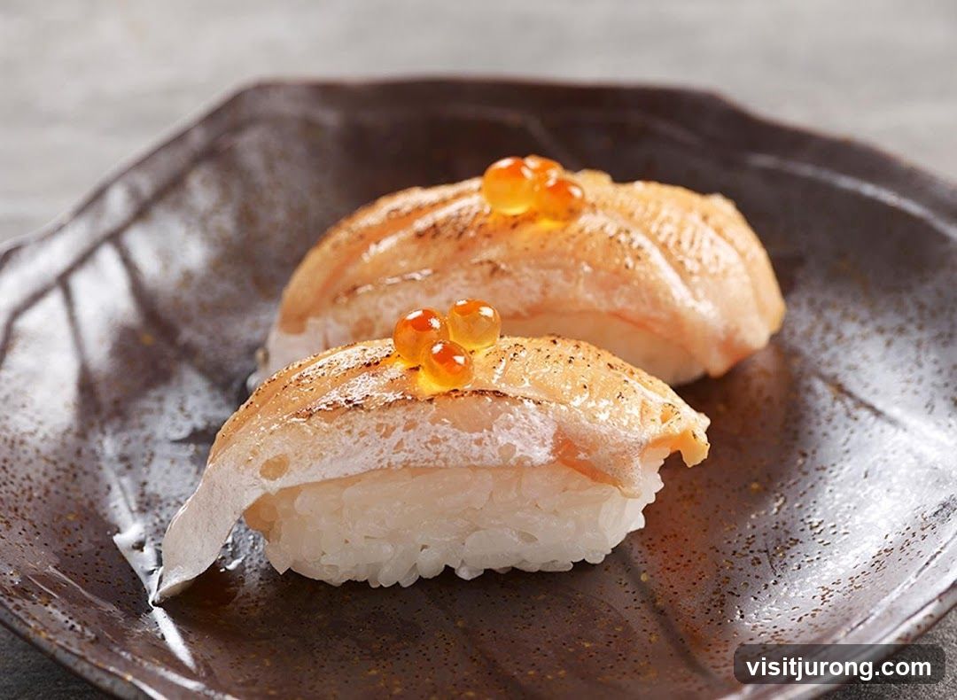 Salmon Nigiri Sushi