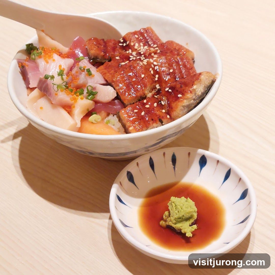 Chirashi Don with Eel