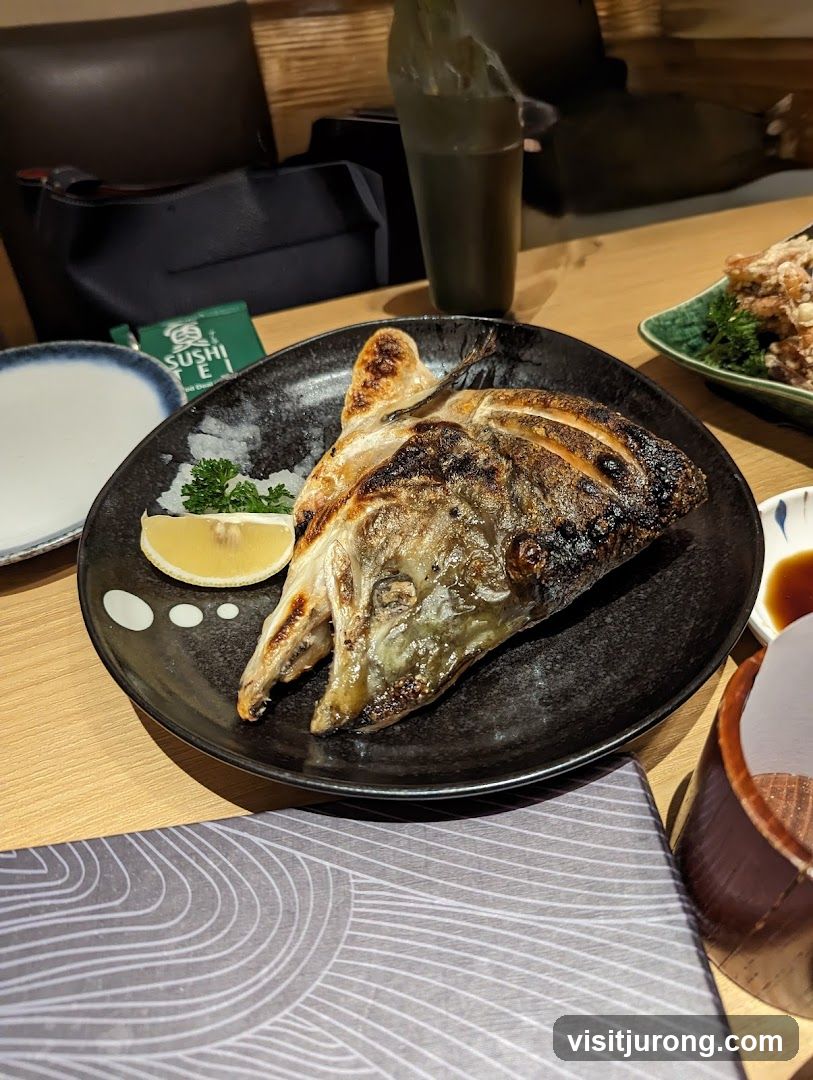 Grilled Fish Head