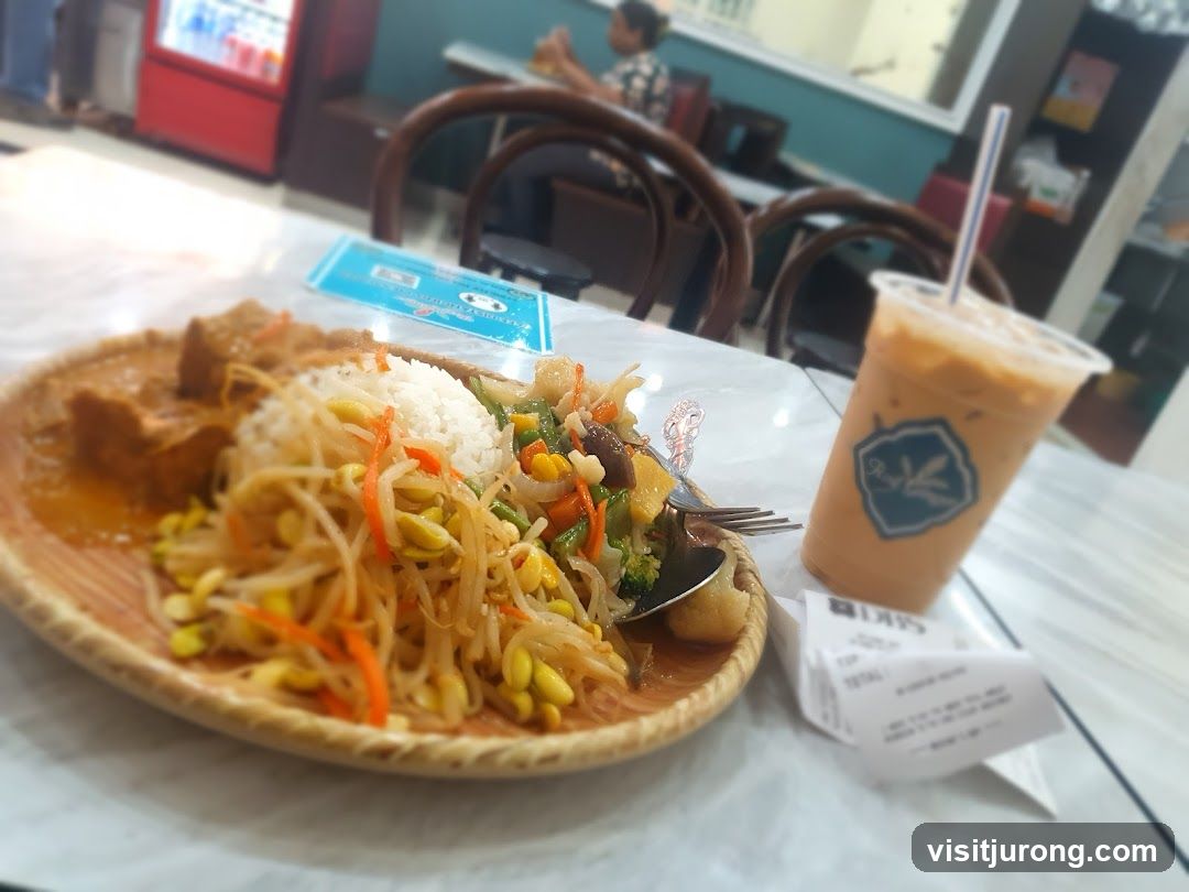 Meal with Drink and Receipt