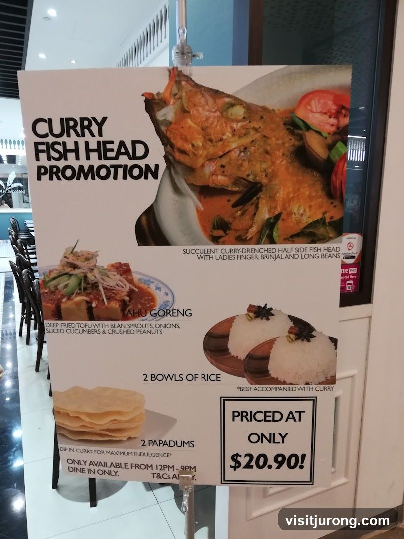 Curry Fish Head Promotion