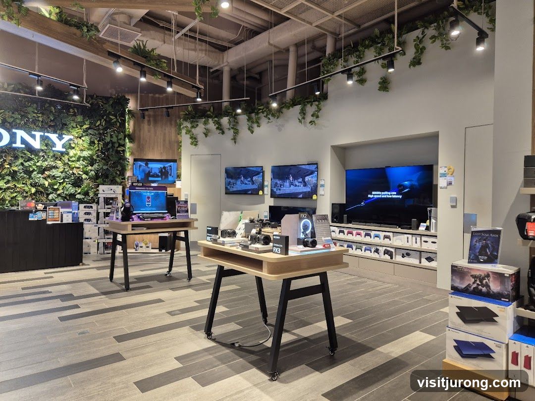 Sony Store Interior