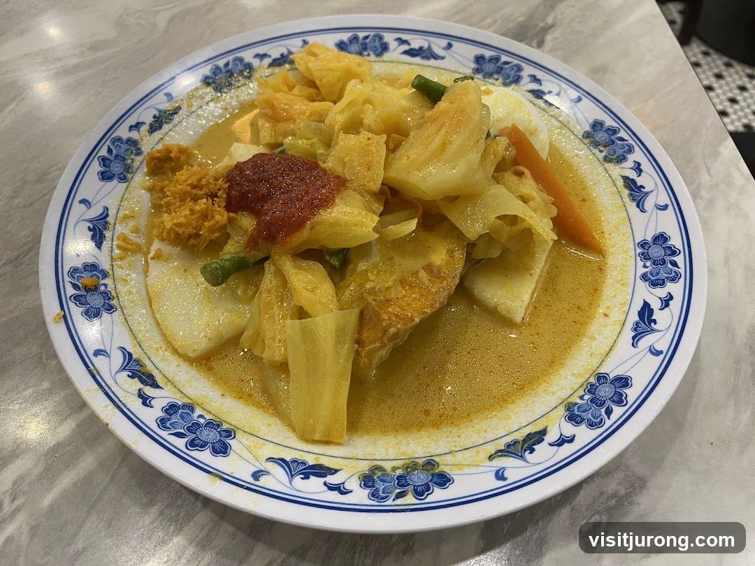 Lontong Dish