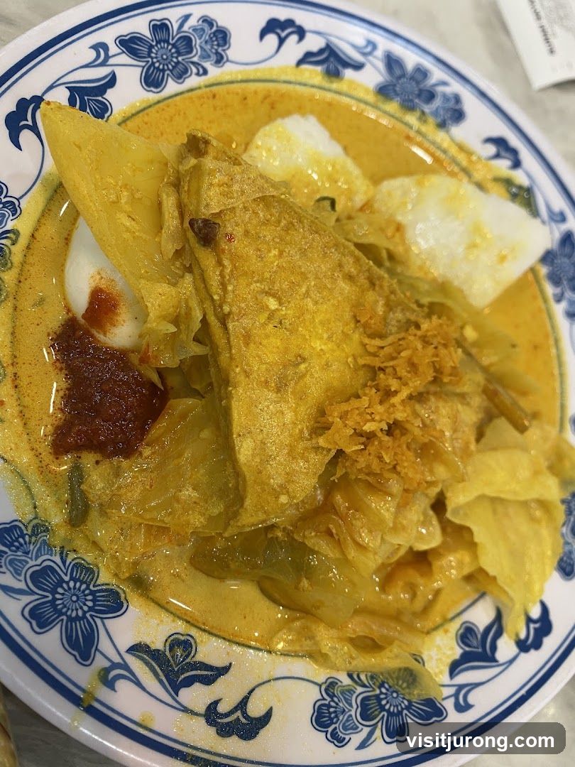 Lontong Dish