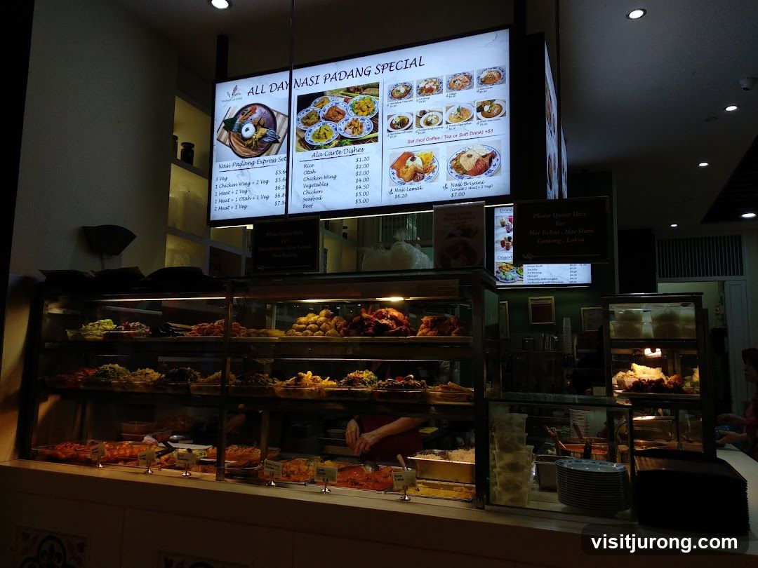 Nasi Padang Food Display