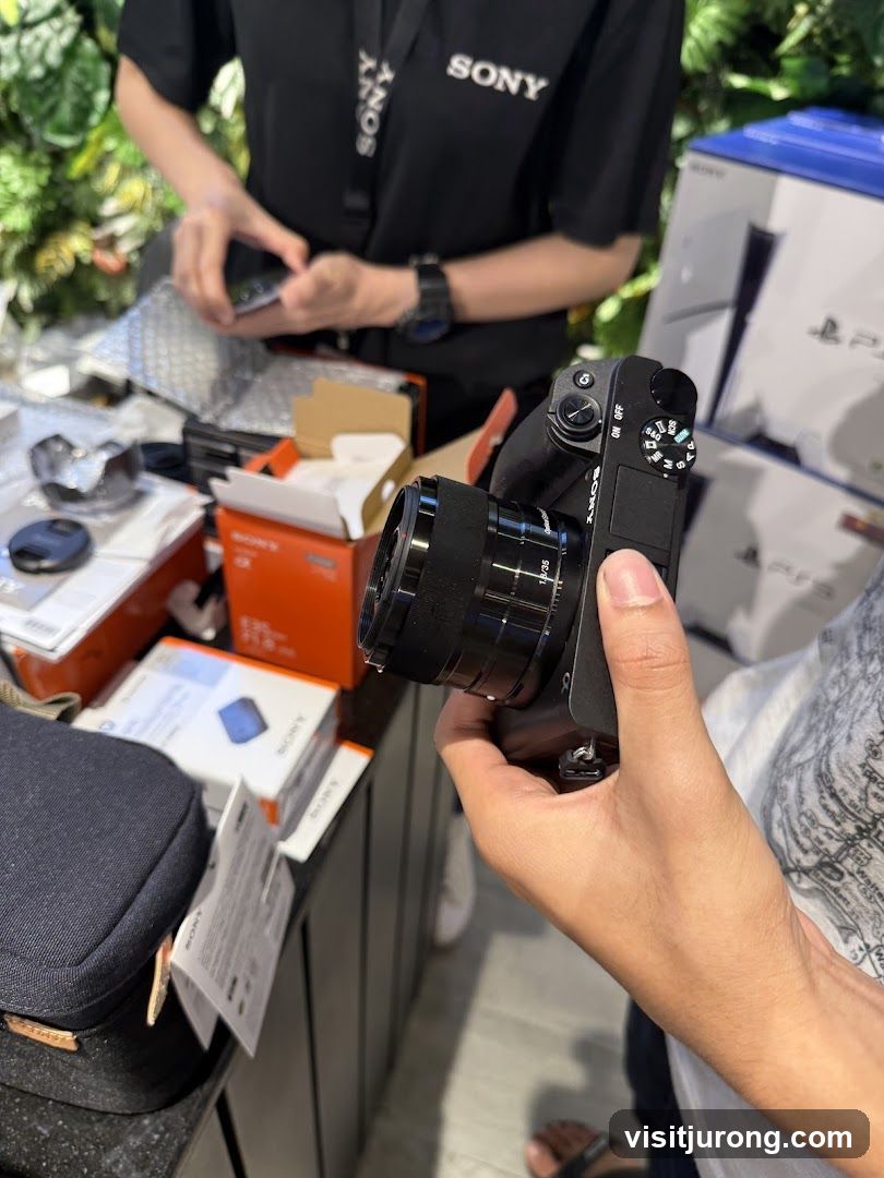 Sony Camera Display
