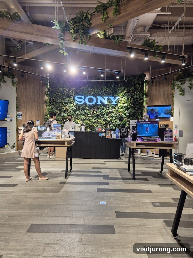 Sony Store Interior
