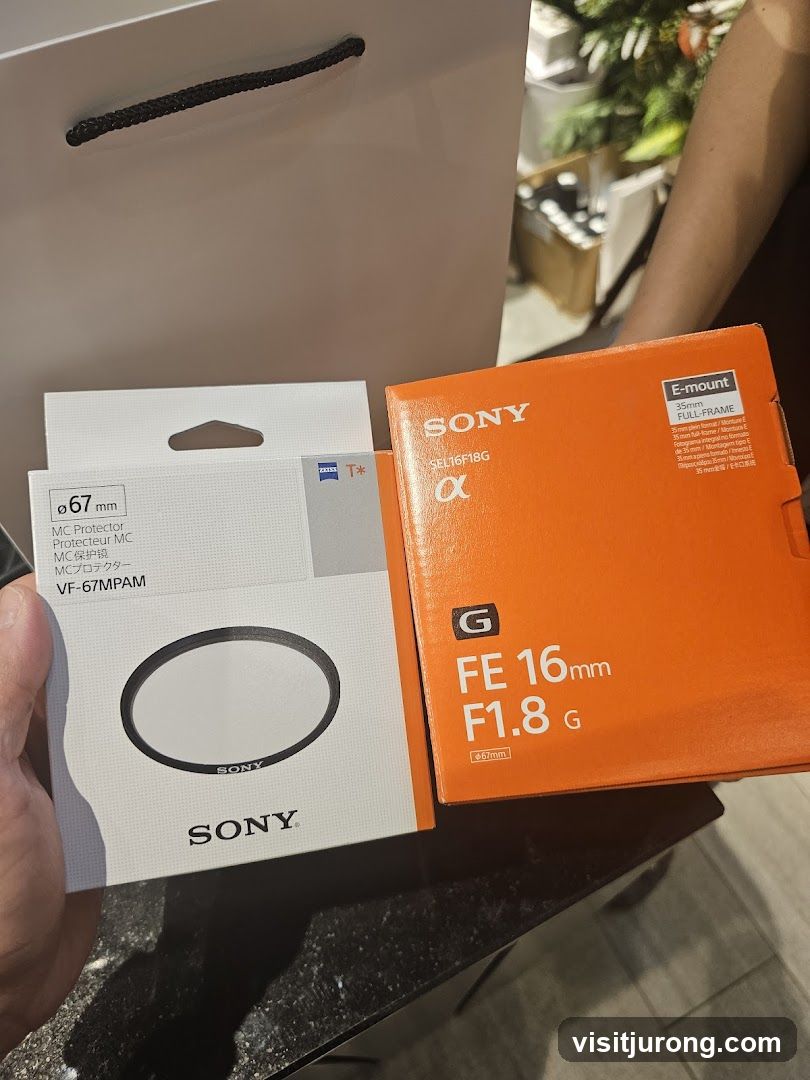 Sony Camera Lens and Filter