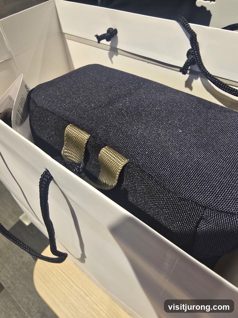 Product in a shopping bag