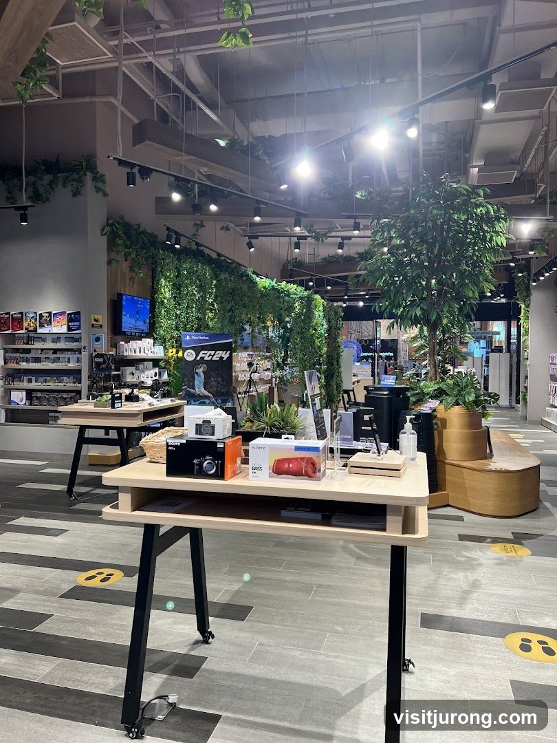 Electronics Store Interior