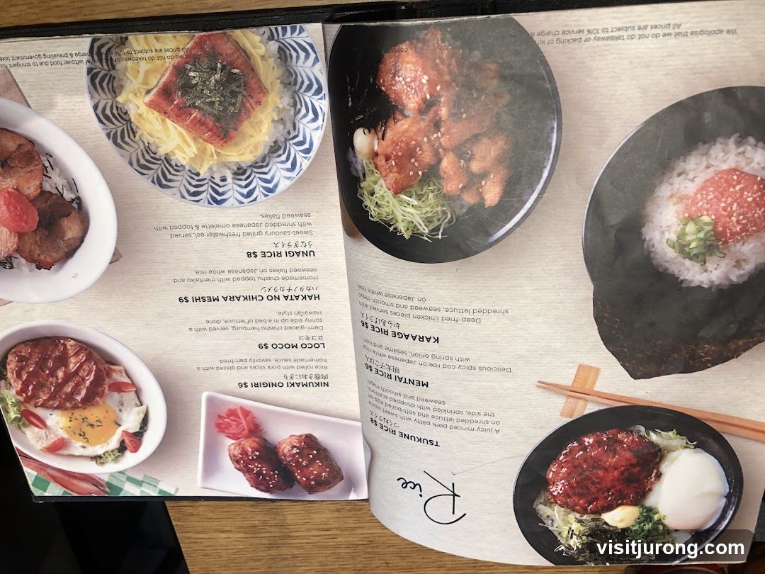 Rice Menu