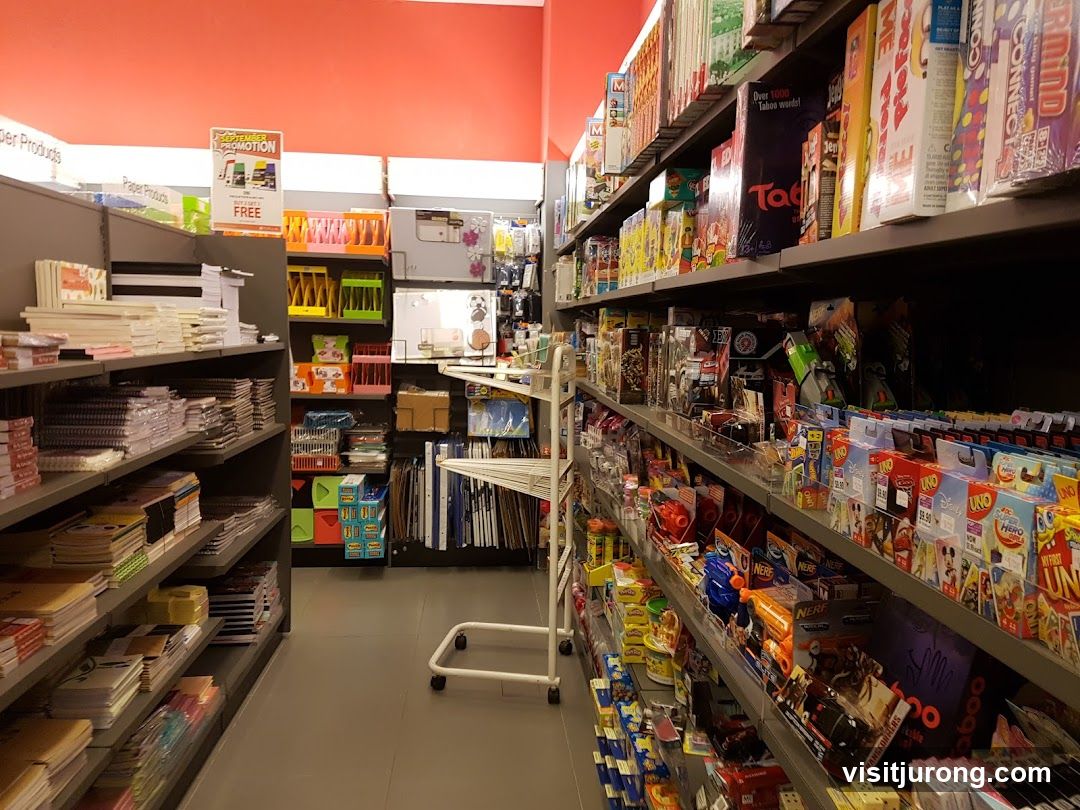 Stationery and Game Store Aisles